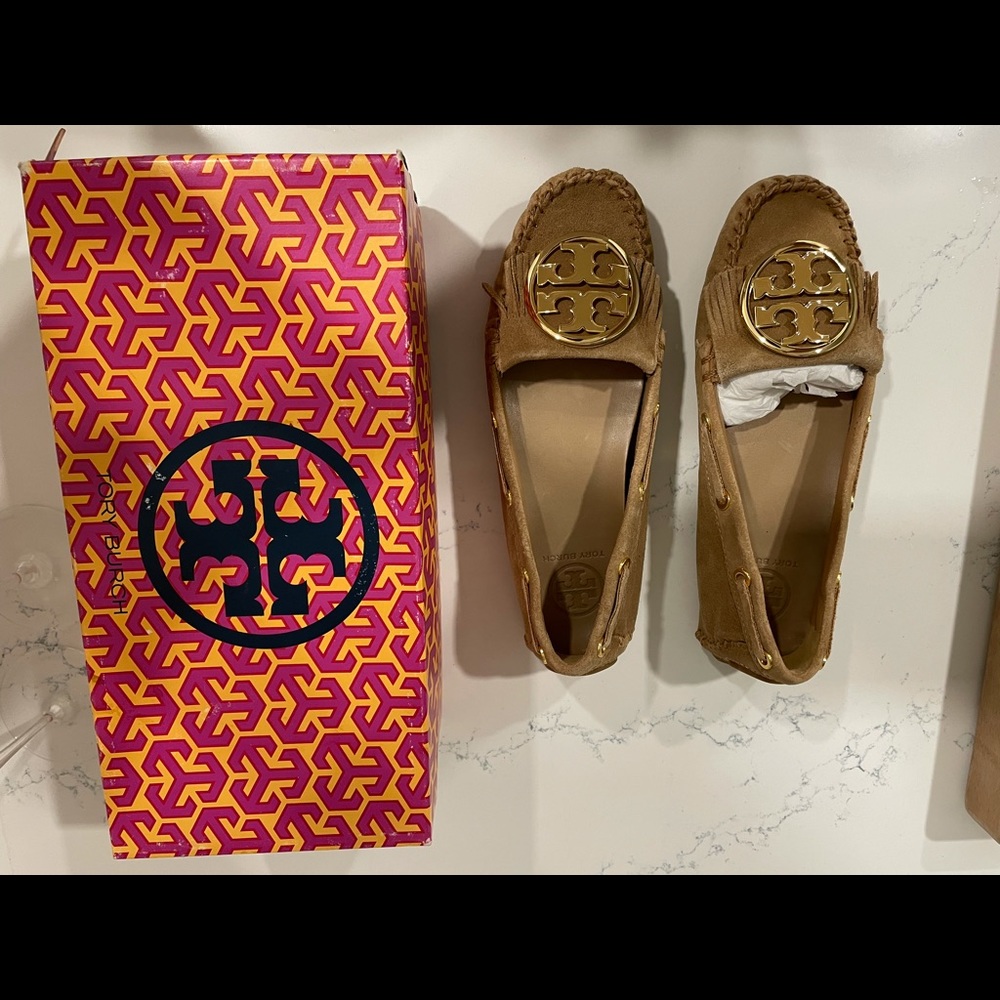 Beautiful Tory Burch Alexandra Suede Loafers